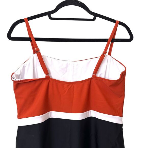 CUPSHE‎ Colorblock Colombia Coast One Piece NWT XL - Picture 4 of 6